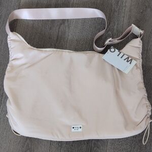 WILO The Label Ruched Shoulder/Sling Bag